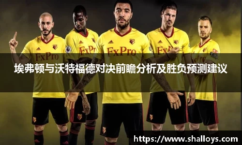 埃弗顿与沃特福德对决前瞻分析及胜负预测建议